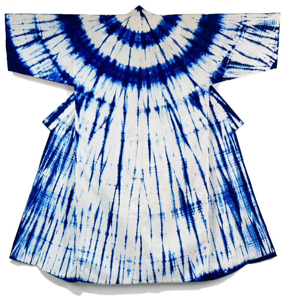 Shibori Yukata: Mino Shibori