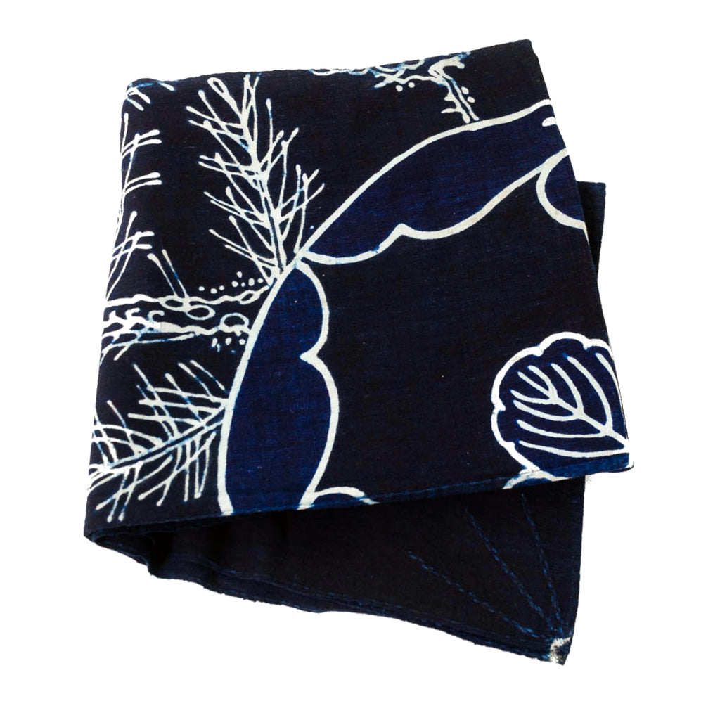 Tsutsugaki Furoshiki - "Three Friends of Winter"