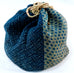 Komebukuro - hemp katazome patchwork bag