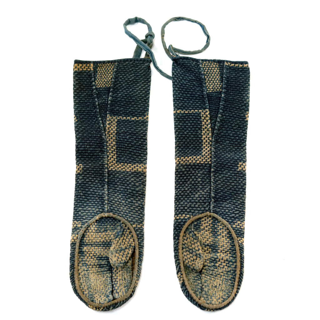 Fireman's Gloves - Sashiko and Katazome