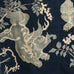 Tsutsugaki Indigo Wedding Futon Cover - Baku motif