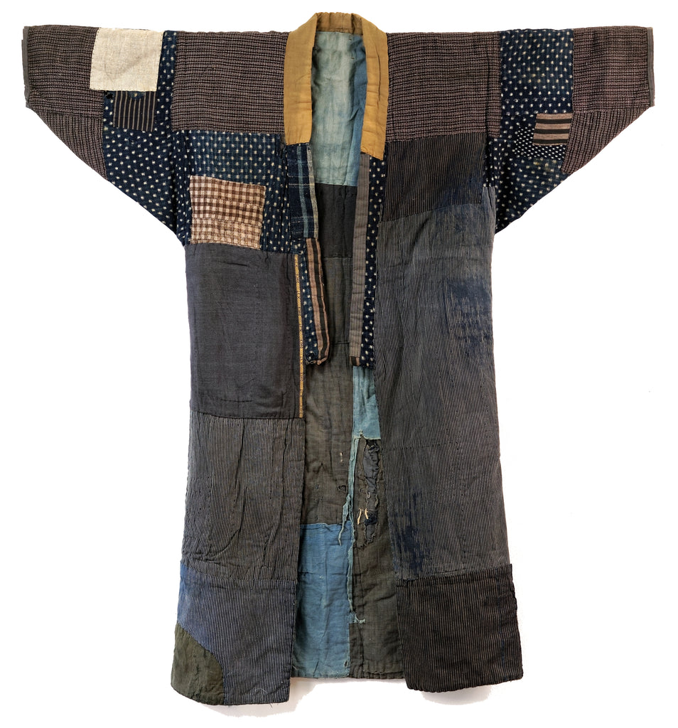 Boro Noragi - Shima cottons, yellow cotton repairs – HELMN