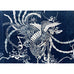 Tsutsugaki Futon Cover - Boro Phoenix and Crane