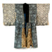 Boro Child's Kimono Katazome Florals, Genji-mon and Plovers