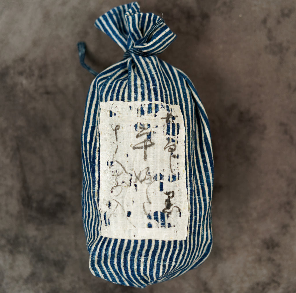 Katazome Bag - Edo Era Bag for Urushi Bowls
