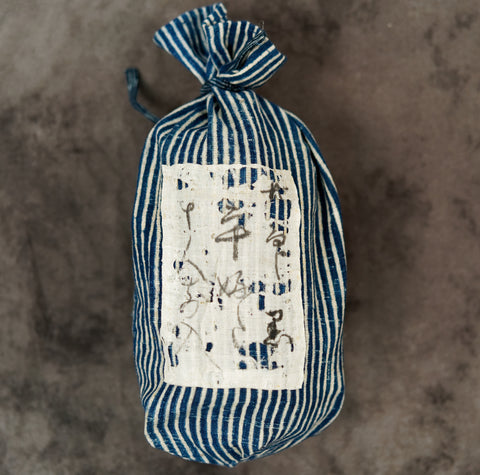 Katazome Bag - Edo Era Bag for Urushi Bowls