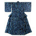 Shibori Kimono - Muira Overdyed Indigo