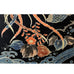 Tsutsugaki Futon Cover - Polychrome Phoenix and Waves